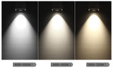 LED spot lighting LED Grille spotlights gallbladder 5W MR16*3 360 angle adjustment anti-glare Bean Lamp Ceiling Downlighting