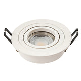 Round LED Trim Ring Ceiling Downlights Recessed Mounted Frame GU10/MR16 Halogen Bulb Lamp Socket Base Spot Light Fitting Fixture