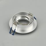 Round LED Trim Ring Ceiling Downlights Recessed Mounted Frame GU10/MR16 Halogen Bulb Lamp Socket Base Spot Light Fitting Fixture
