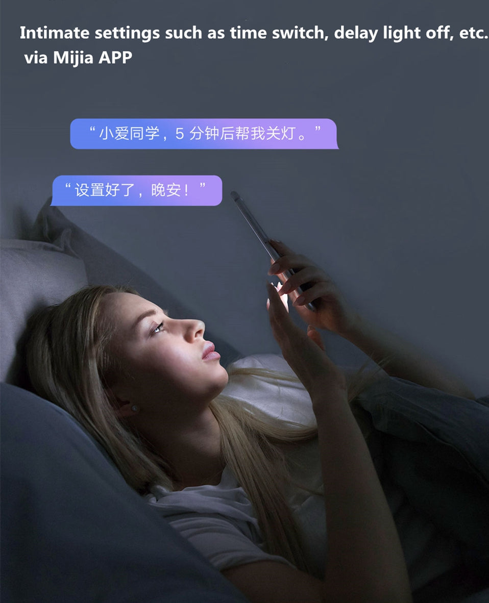 Stock Xiaomi Mijia Smart Led downlight & Mesh Version Controlled By Voice Remote Control Adjust Color temperature Smart