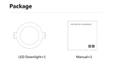 Stock Xiaomi Mijia Smart Led downlight & Mesh Version Controlled By Voice Remote Control Adjust Color temperature Smart
