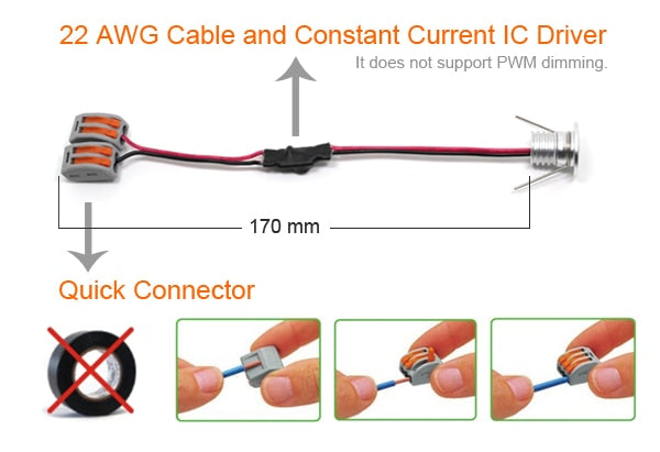 etrnLED Ceiling Spots 12V 24V Mini Lamp For Home Cabinet Display Closet Stairs Recessed Led Spotlights Color 2W 3W With Driver