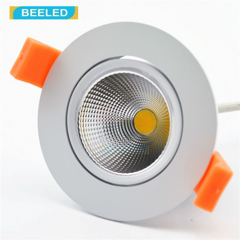 Recessed LED downlight Spot lights led lamp 3W 5W 7W white COB led dimmable dimmer led bulb lamps