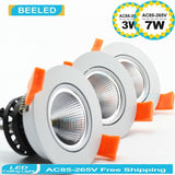 Recessed LED downlight Spot lights led lamp 3W 5W 7W white COB led dimmable dimmer led bulb lamps