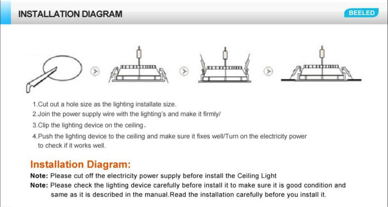 Recessed LED downlight Spot lights led lamp 3W 5W 7W white COB led dimmable dimmer led bulb lamps