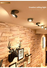 COB Ceiling Recessed Downlight 360 degree Rotatable Dimmable Slim 90 degree Foldable LED Spot Light Indoor lighting