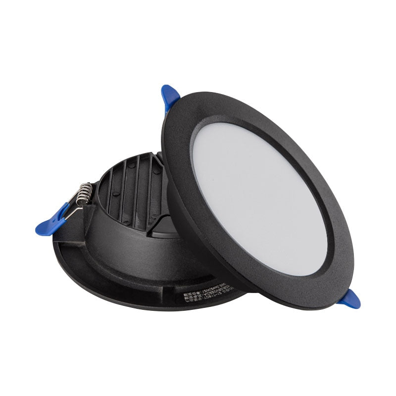 Round LED Ultra-thin Ceiling Type Downlight Embedded Household 5W/7W/9W/12W/15W/18W/20W AC90~220V Livingroom Indoor Lighting