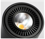 360 Rotatable Led Spot Light Dimmable Spotlight Lamp COB Ceiling Spots 15W 7W Led Downlights AC220V 110V Down Lights Indoor Lamp