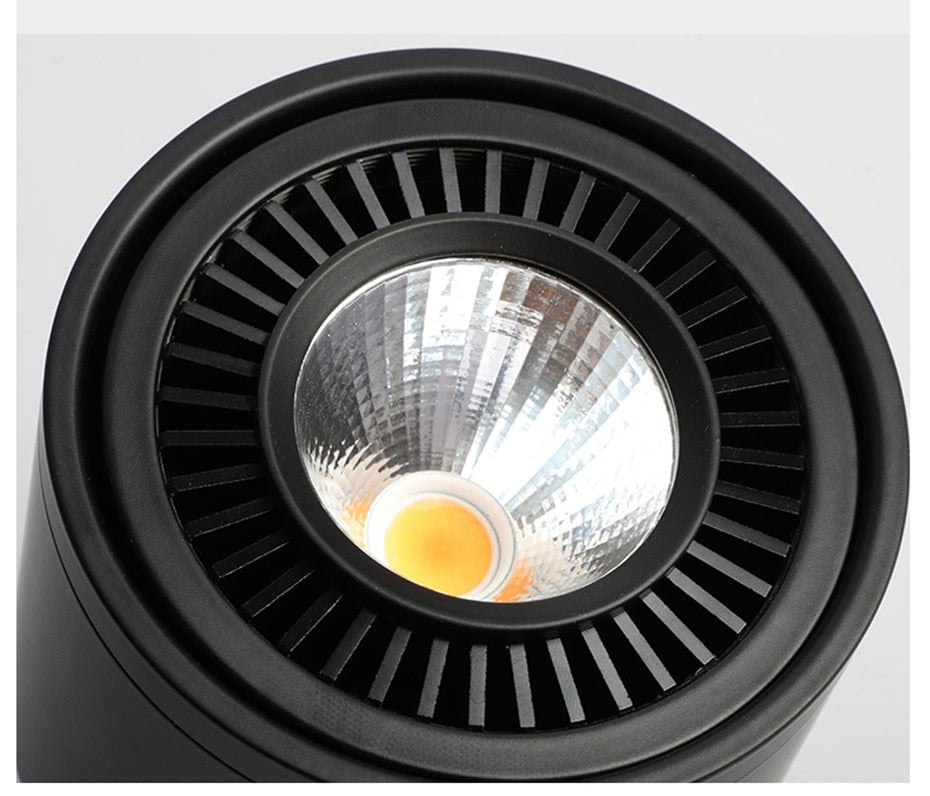 360 Rotatable Led Spot Light Dimmable Spotlight Lamp COB Ceiling Spots 15W 7W Led Downlights AC220V 110V Down Lights Indoor Lamp