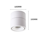 360 Degree Rotatable Dimmable LED Downlight 15W 10W background spot light led Nordic LED Ceiling lamp 85-265V Indoor Track Lamps