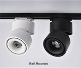 360 Degree Rotatable Dimmable LED Downlight 15W 10W background spot light led Nordic LED Ceiling lamp 85-265V Indoor Track Lamps