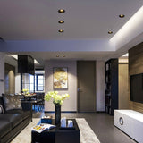 Dimmable Recessed Anti Glare LED Downlights 10W/15W/18W COB Ceiling Spot Lights AC90~260V Background Lamps Indoor Lighting