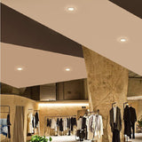 Dimmable Recessed Anti Glare LED Downlights 10W/15W/18W COB Ceiling Spot Lights AC90~260V Background Lamps Indoor Lighting