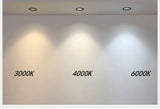 Dimmable Recessed Anti Glare LED Downlights 10W/15W/18W COB Ceiling Spot Lights AC90~260V Background Lamps Indoor Lighting