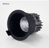 Dimmable Recessed Anti Glare LED Downlights 10W/15W/18W COB Ceiling Spot Lights AC90~260V Background Lamps Indoor Lighting