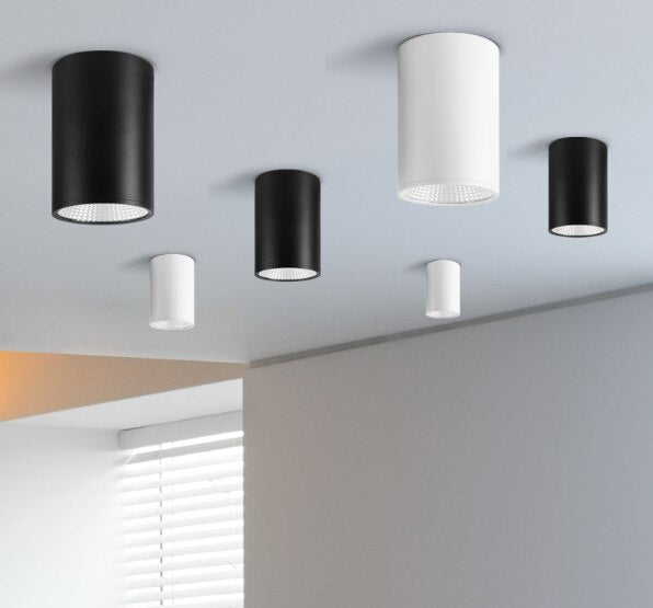 Dimmable LED Downlights 7W 9W 12W 15W 18W 20W COB LED Ceiling Spot Lights AC110-220V LED Wall Lamp Ceiling lamp Indoor Lighting