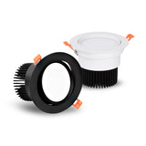 Dimmable Led Downlight Cob Ceiling Recessed Spotlight Adjustable Angle 3W 5W 7W 110V 220V