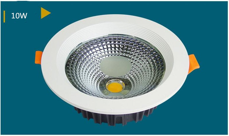 Led downlight light COB Ceiling Spot Light 3W 5W 7W 10W 15W 20W 30W 40W 85-265V ceiling recessed Lights Indoor Lighting