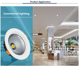 Led downlight light COB Ceiling Spot Light 3W 5W 7W 10W 15W 20W 30W 40W 85-265V ceiling recessed Lights Indoor Lighting