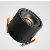 Adjustable concealed ceiling lamp, dimmable Nordic indoor spotlight, 10W, 12W, 15W. Embedded led ceiling lamp downlight