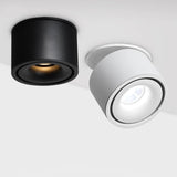 Adjustable concealed ceiling lamp, dimmable Nordic indoor spotlight, 10W, 12W, 15W. Embedded led ceiling lamp downlight