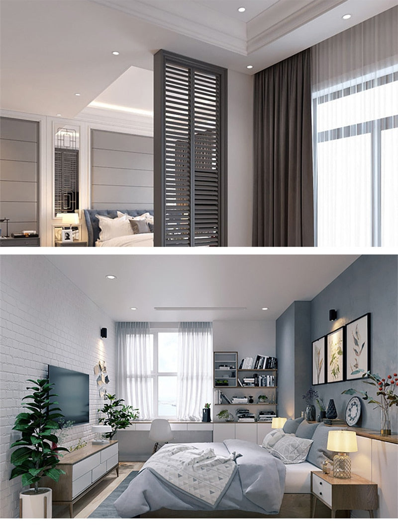 LED Downlight 12W 20W Recessed Round LED Ceiling Lamp AC 220V Indoor Lighting Warm White/White