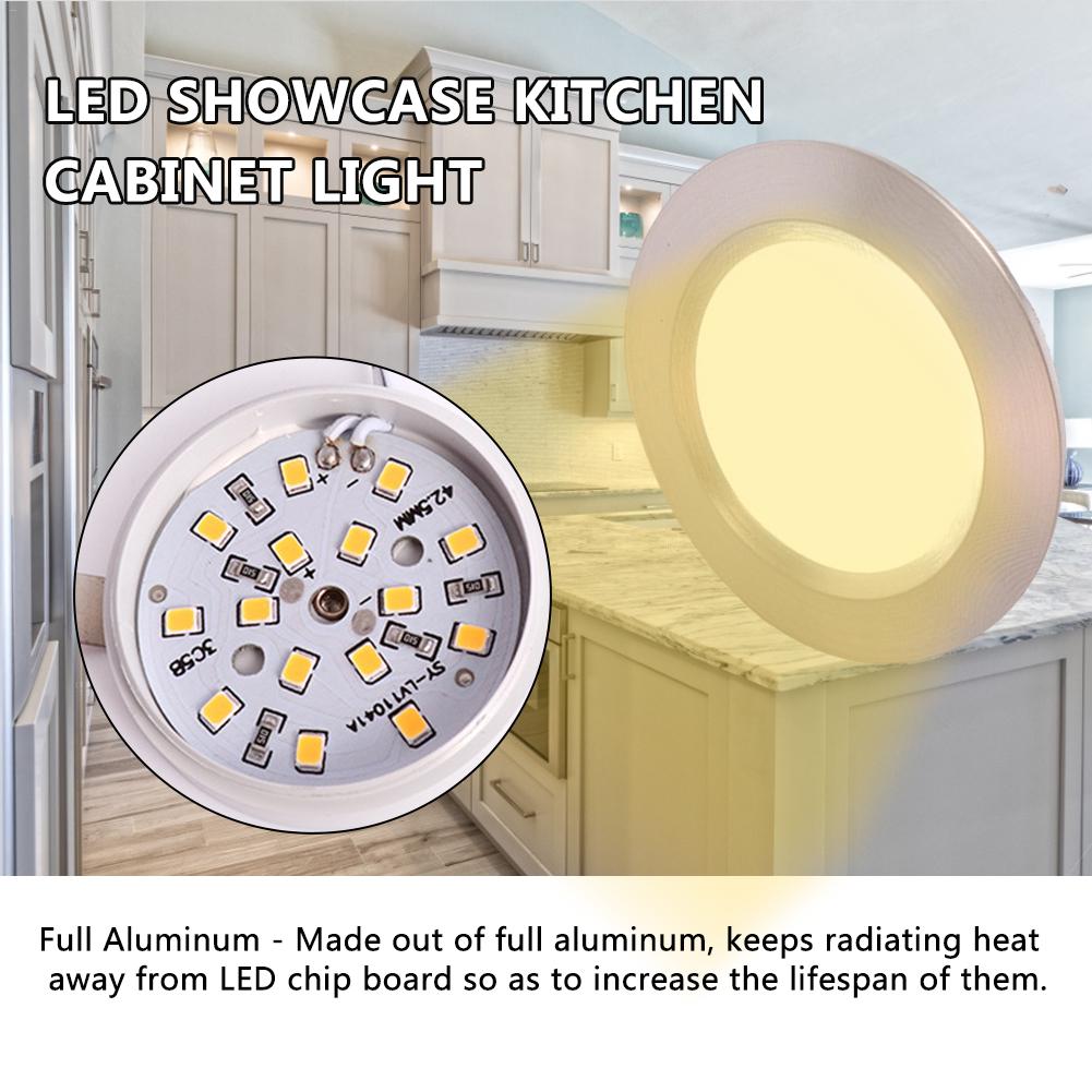 Light with HUB Adapter12V Low Voltage Ultra-Thin Concealed Mini LED Downlight LED Display Cabinet Light Kitchen Cabinet Li