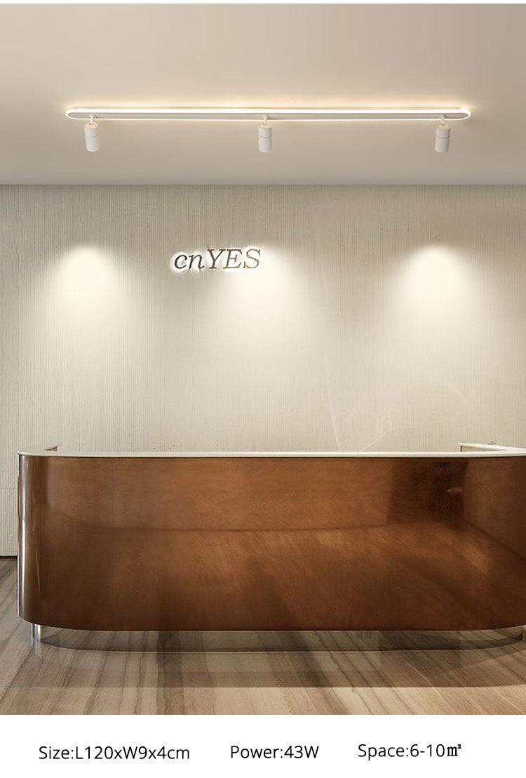 Modern Led Ceiling Lights For Living Room Bedroom Study Wardrobe Commercial Place Clothing Store Home Deco ceiling Lamp Black