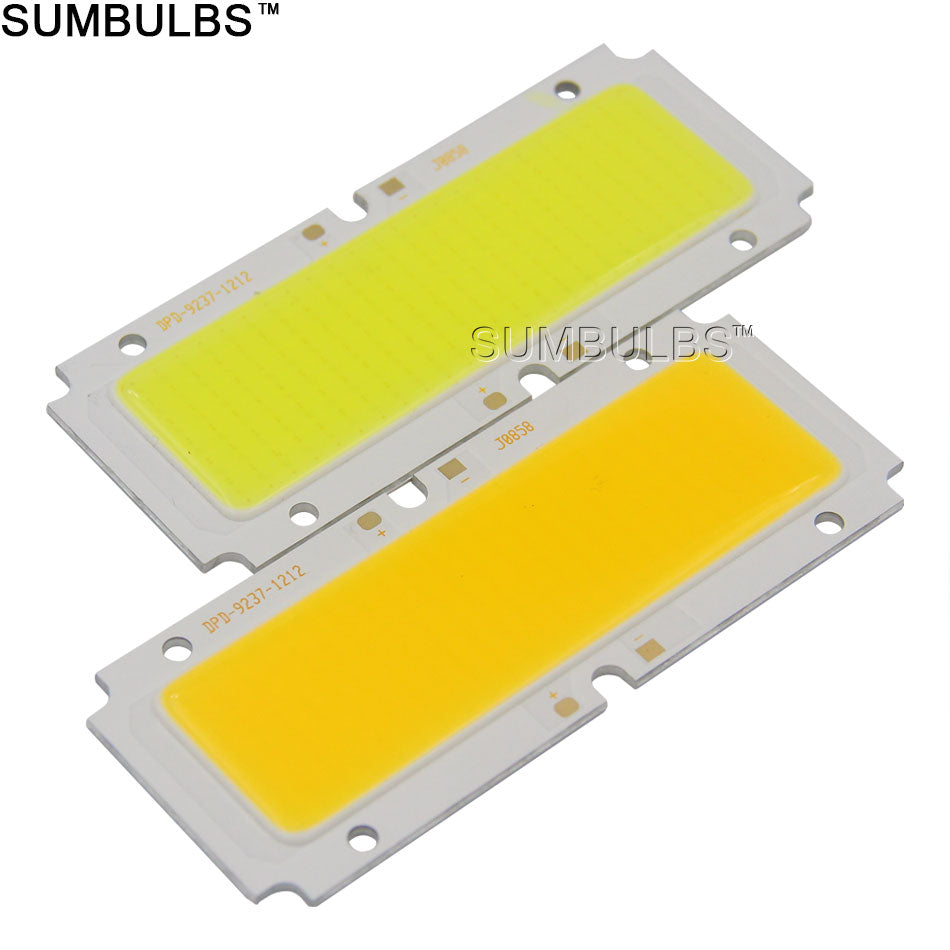 LED Bulb Light Source for DIY Floodlight Downlights DC 36V 40V 92x42MM 30W COB Ultra LED Bright Chip On Board Lamp Lighting 92MM