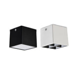 Surface Mounted Quare 8W LED Cube Ceiling Downlight for Room/Corridor/Hallway AC85-260V COB  Spot light for indoor lighting
