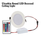 Promotion 5W 10W LED RGB bulb AC85~265V LED RGB DownLight LED Ceiling Lamp 16Colors + Remote Controller Best Limited Offer