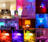 Bluetooth E27 RGBW LED Bulb Lights 5W 10W 15W RGB 110V 220V Lampada Changeable Colorful RGBWW LED Lamp With Remote+Memory Mode