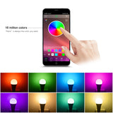 Bluetooth E27 RGBW LED Bulb Lights 5W 10W 15W RGB 110V 220V Lampada Changeable Colorful RGBWW LED Lamp With Remote+Memory Mode