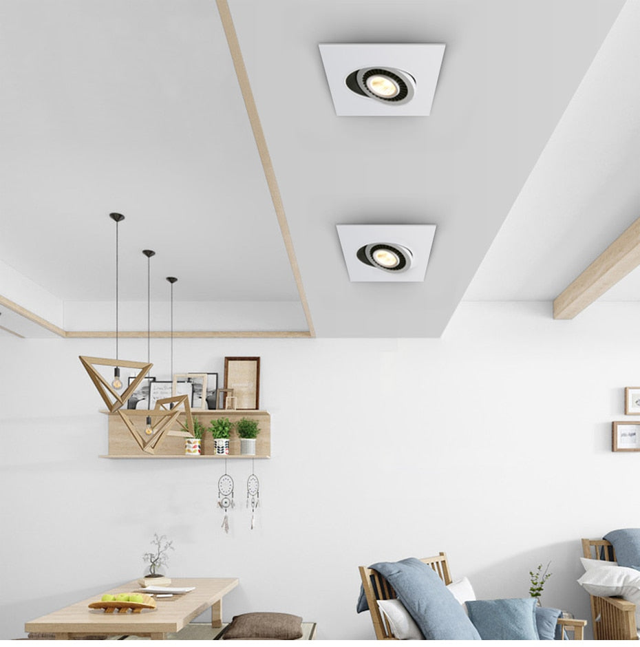 Recessed Led Downlight Dimmable Indoor Ceiling Lamp 5W 7W 10W Spot Led Living Room Bedroom Kitchen Restaurant StoreSpot Lighting