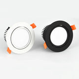 Recessed round Dimmable LED Downlights 5W 7W 9W 12W 15W 18W COB Ceiling Lamp Spot Lights AC110-220Vsitting room dining-room Lamp