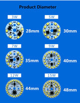 Driver Integrated LED Chip SMD 5730 For Bulb 220V 240V Input Directly With Smart IC PCB DIY 3W 5W 7W 9w Downlight Spotlight