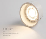 Angle Adjustable Deep Anti-Glare LED COB Recessed Downlight AC220V 12W 15W 20W Round White LED Ceiling Spot Light Pic Background