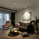 DBF Square Surface Mounted LED Downlight with Replaceable GU10 LED Bulb 5W 7W 10W 14W LED Ceiling Spot Light AC85V-265V Indoor