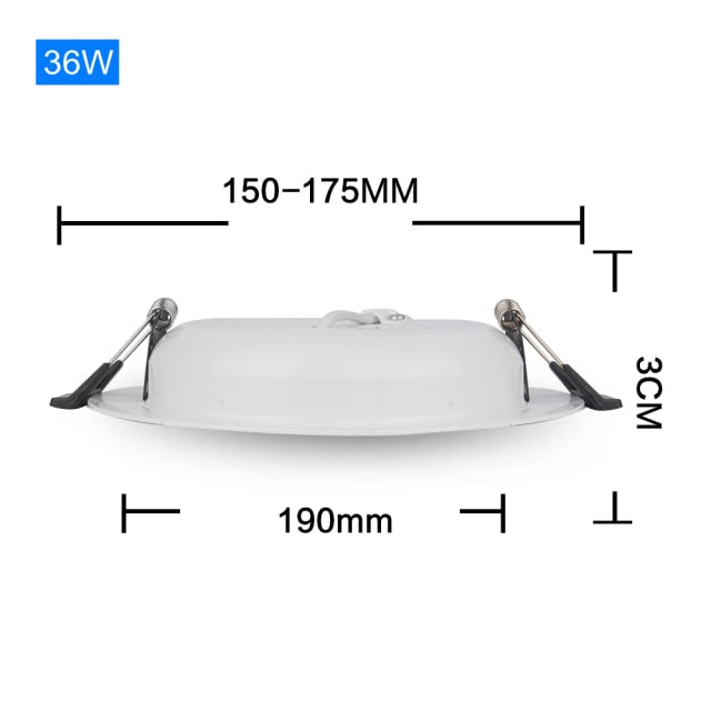 LED Downlight AC DC 12V 24V 36V Recessed Round LED Ceiling Lamp 3W 6W 9W 12W 15W 18W 36W Spot Lighting For Low Voltages