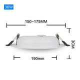 LED Downlight AC DC 12V 24V 36V Recessed Round LED Ceiling Lamp 3W 6W 9W 12W 15W 18W 36W Spot Lighting For Low Voltages