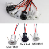 IP65 Mini LED Spot Light Ceiling Spotlight DC12V Cabinet Lamp Bedroom Lighting 9PCS Downlight with AC100-265V Transformer