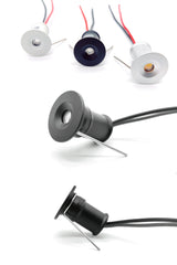 IP65 Mini LED Spot Light Ceiling Spotlight DC12V Cabinet Lamp Bedroom Lighting 9PCS Downlight with AC100-265V Transformer