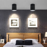 DVOLADOR Black Dimmable LED COB Downlight Surface Mounted LED Ceiling 3W/5W/7W/10W Housing AC85-265V Downlight with LED Driver