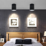 DVOLADOR Black Dimmable LED COB Downlight Surface Mounted LED Ceiling 3W/5W/7W/10W Housing AC85-265V Downlight with LED Driver