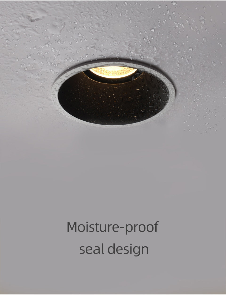 Aisilan LED Recessed spotlight Narrow Border lamp home spotlight 7.5 open hole downlight minimalist living room CRI 93