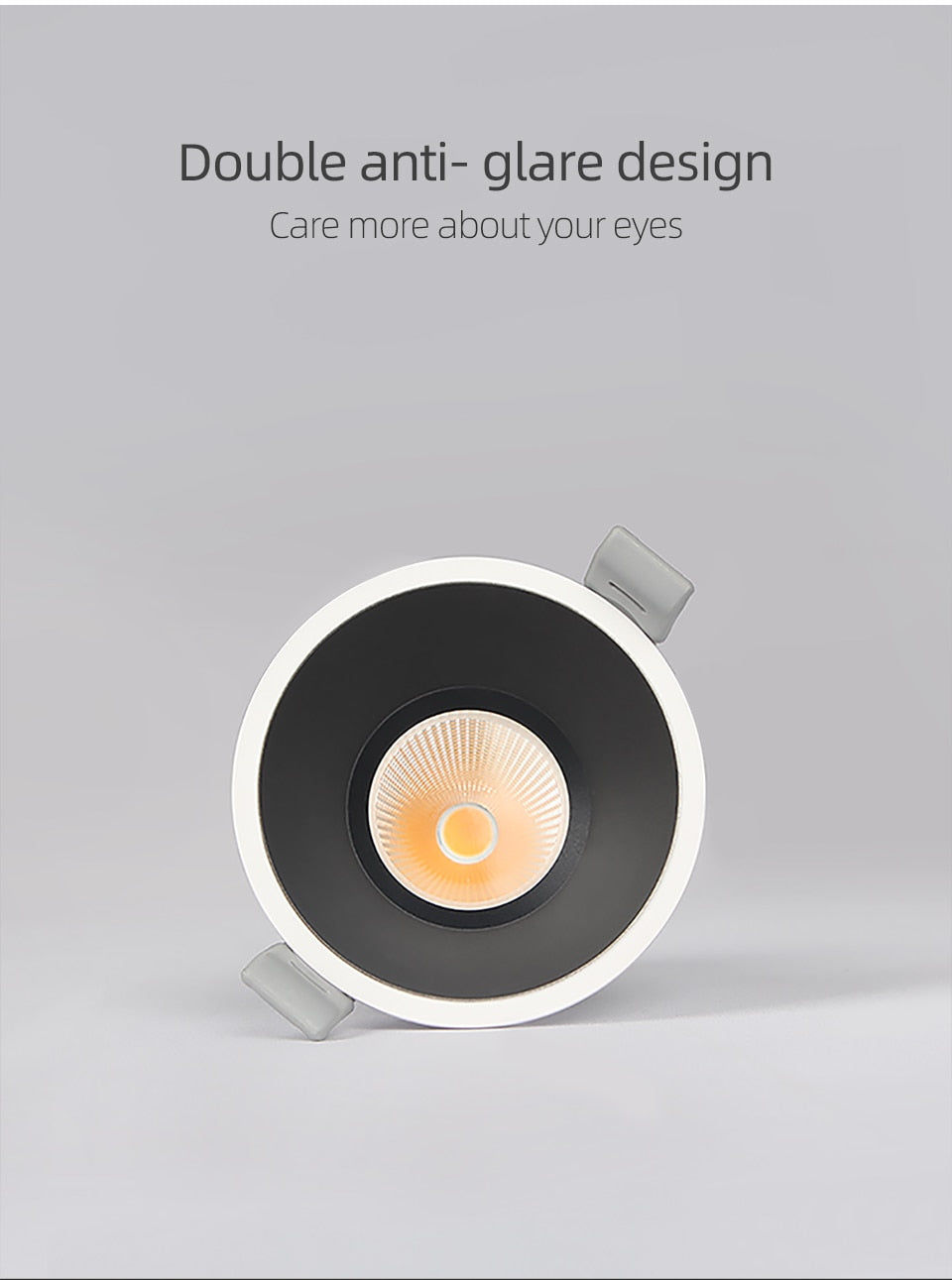 Aisilan LED Recessed spotlight Narrow Border lamp home spotlight 7.5 open hole downlight minimalist living room CRI 93