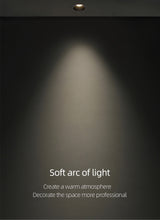 Aisilan LED Recessed spotlight Narrow Border lamp home spotlight 7.5 open hole downlight minimalist living room CRI 93