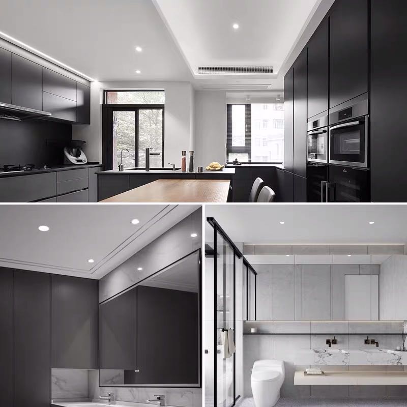 etrnLED 12V Mini Led Light Focus 1W Ceiling Spot Recessed Downlight Interior Outdoor Verandas Stairs Waterproof Bath Sauna Lamp