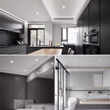 etrnLED 12V Mini Led Light Focus 1W Ceiling Spot Recessed Downlight Interior Outdoor Verandas Stairs Waterproof Bath Sauna Lamp