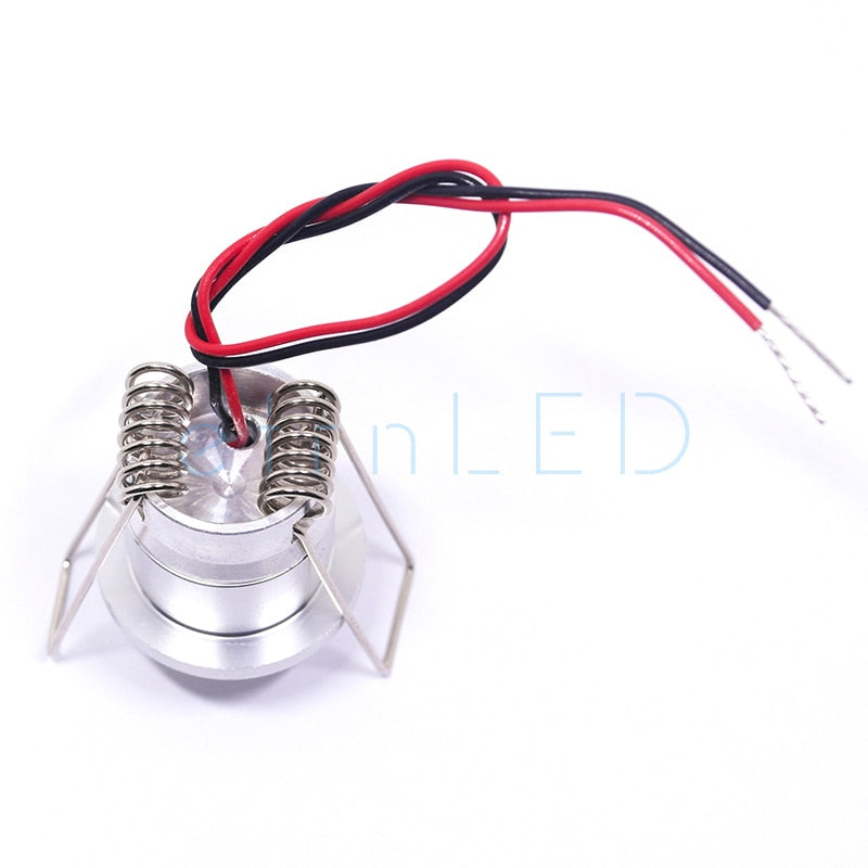 etrnLED 12V Mini Led Light Focus 1W Ceiling Spot Recessed Downlight Interior Outdoor Verandas Stairs Waterproof Bath Sauna Lamp